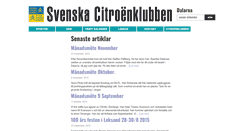 Desktop Screenshot of dalarna.citroenklubben.se