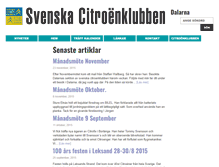 Tablet Screenshot of dalarna.citroenklubben.se