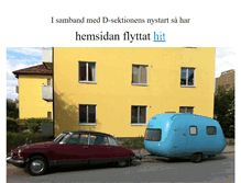 Tablet Screenshot of dsektionen.citroenklubben.com